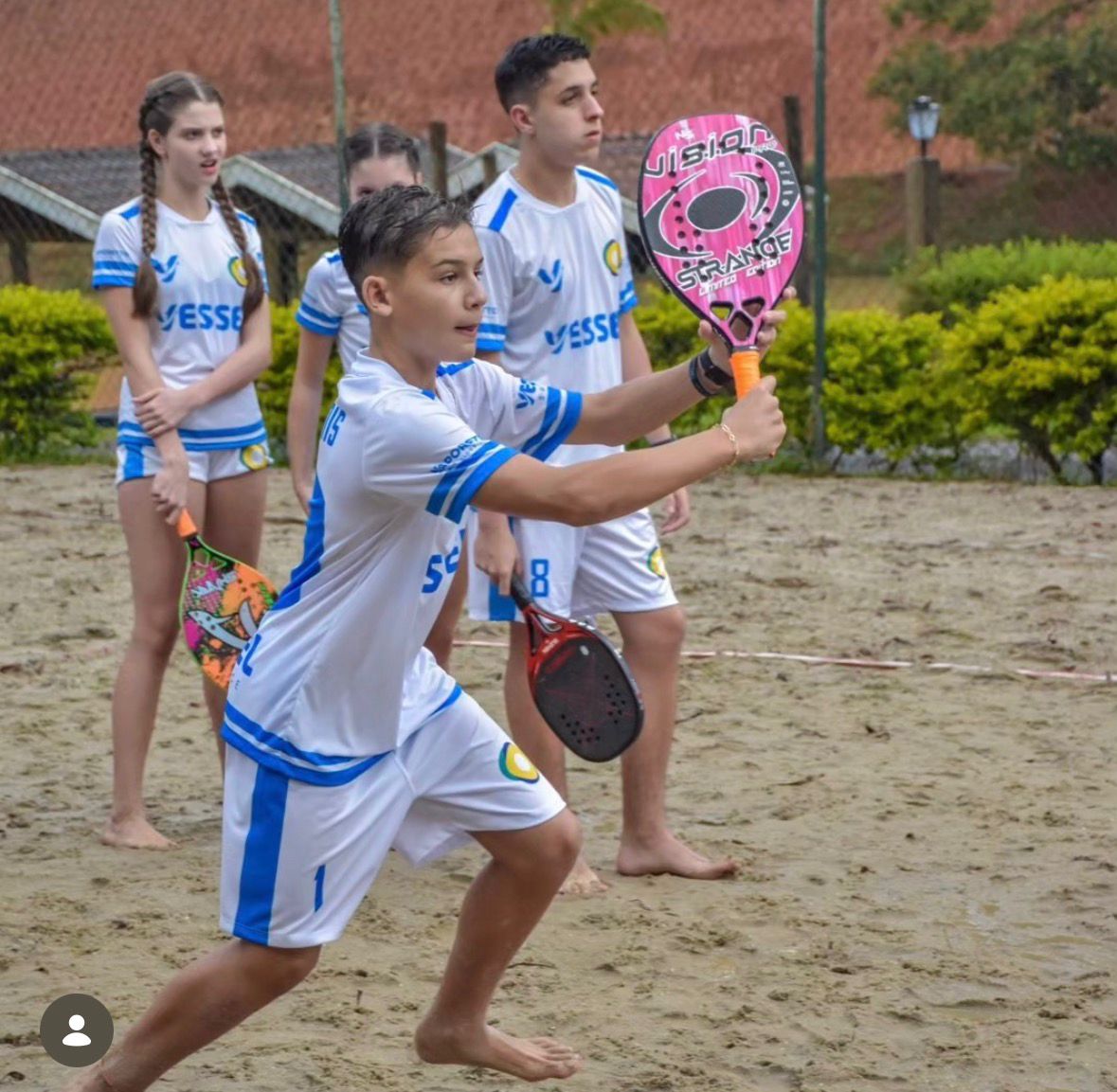 Treino de Beach Tennis na Bolha Brasil