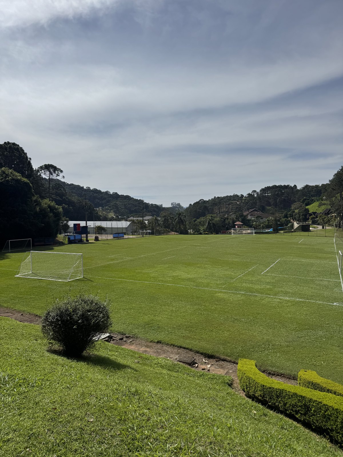Campo e paisagem da serra
