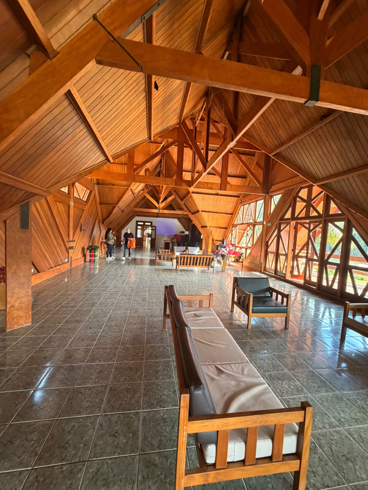 Sala principal do NR Resort