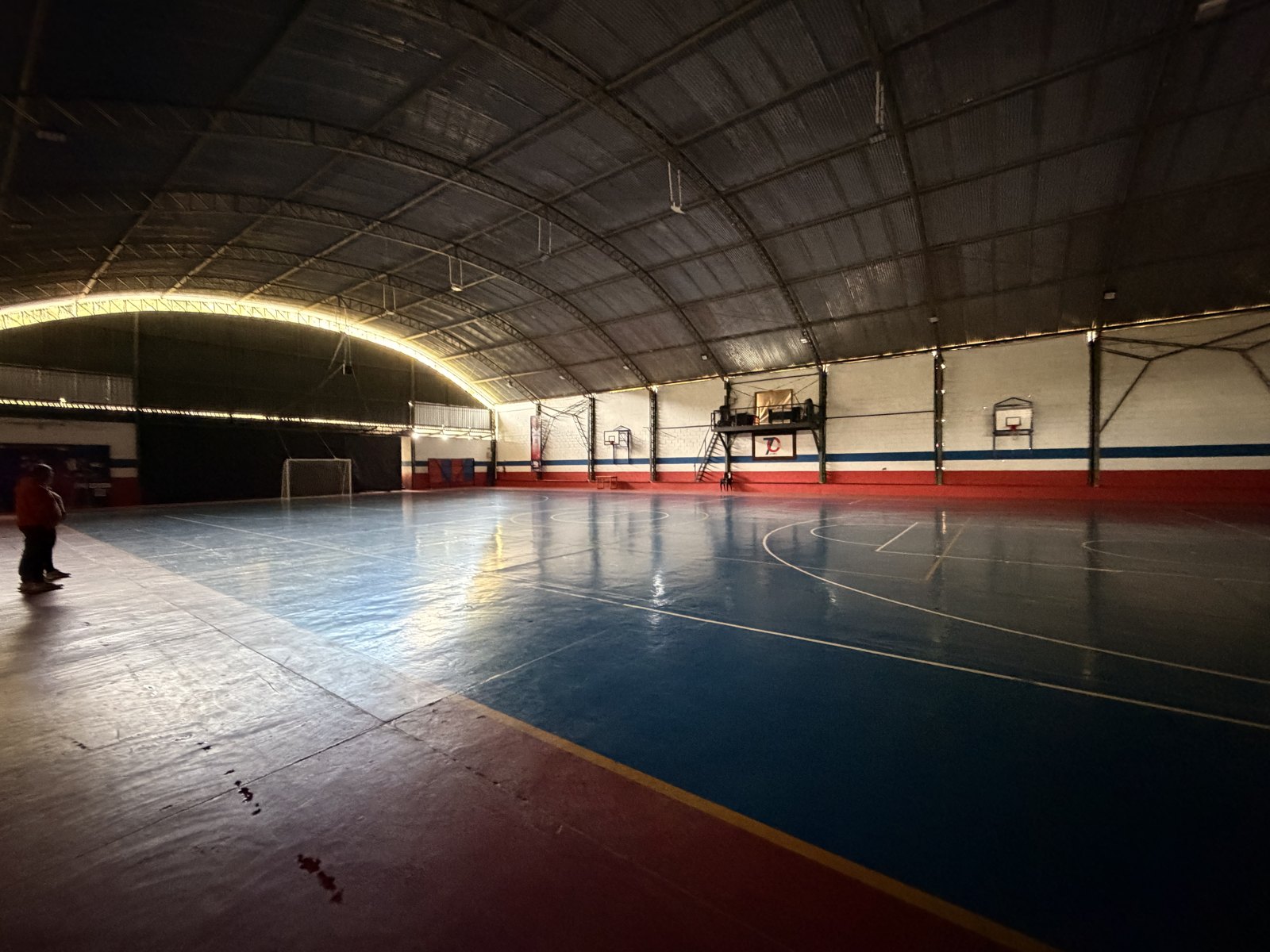Ginásio · futsal e basquete